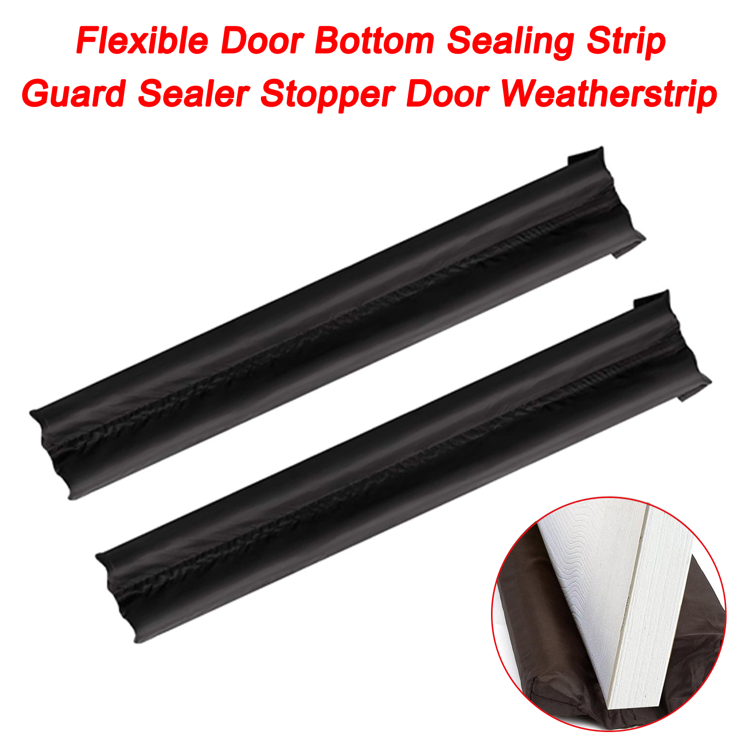 Flexible Door Bottom Sealing Strip Guard Sealer Stopper Door Weatherstrip Buy Door