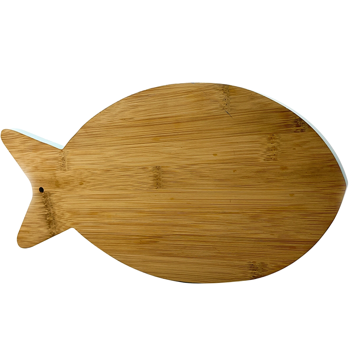 Natural Bamboo Wooden Cutting Board Fish Shaped Kitchen Chopping Board Large Wood Charcuterie